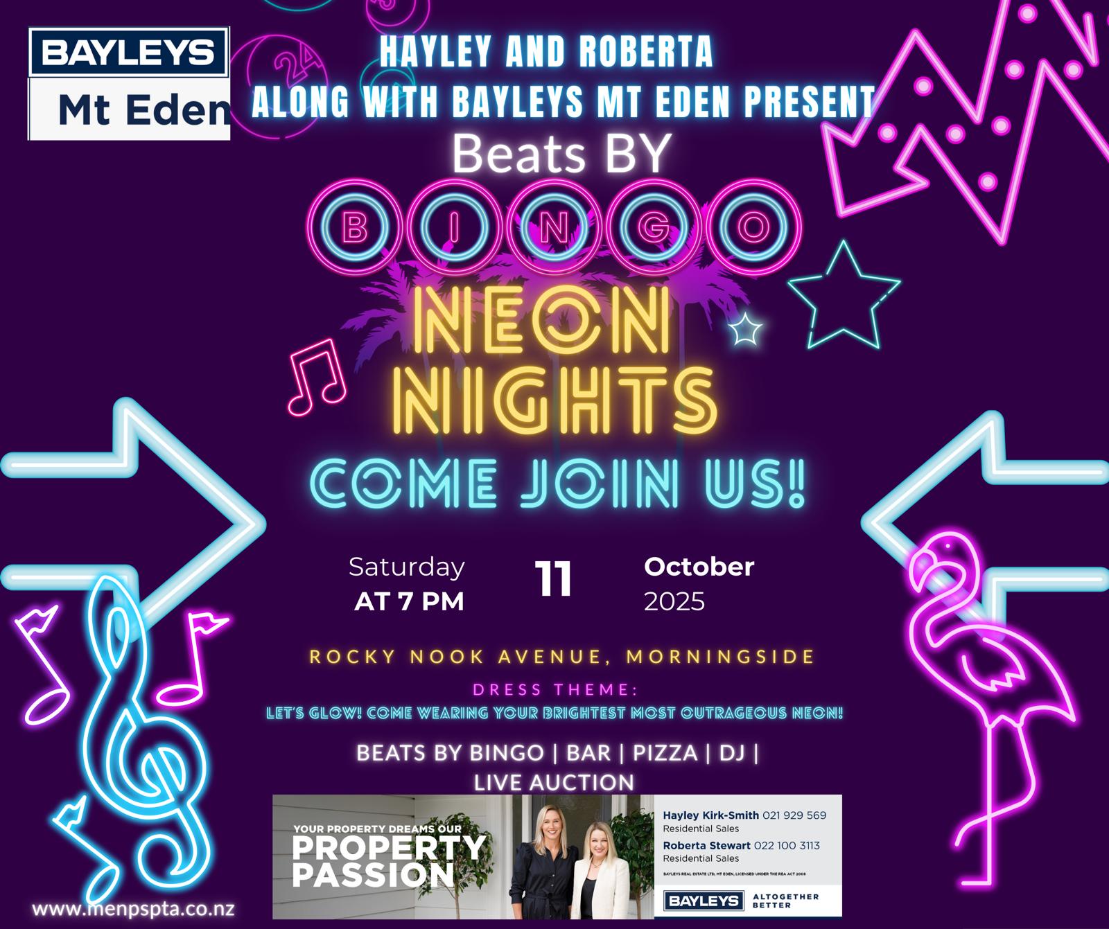 Neon nights - get tickets now!